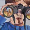O Say Can You See, Oil on Canvas, 24x36"