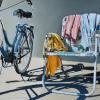 Connie's Bike, Pastel, 30x34"