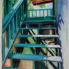 "Back Stairs", 40x30", Oil on Canvas 2010