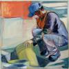 "The Yellow Bucket", 42x42", Oil on Canvas, 2006