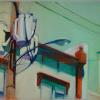 "Red Trim", 40x60", Oil on Canvas, 2009