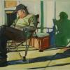 "The Cooler, The Father-In-Law, and The Front Porch", 48x60", Oil on Canvas, 2010