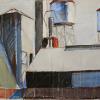 "From the Hotel", Mixed Media, 2004