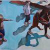 "Waterpark no. 4", 48x60", Oil on Canvas, 2013 SOLD