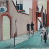 "Book 'n Bar", 24x36", Oil on Canvas.  Walker Family Collection. Little Rock, AR