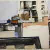 "Above 32nd", Pastel, Charcoal, and Gesso on paper, 2004